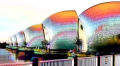 location - Thames Barrier, Greenwich